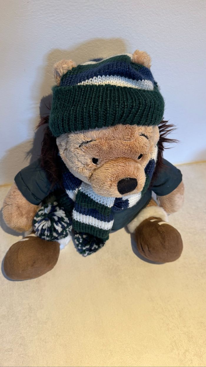 Grande Peluche Disney Winnie l’ourson hiver - photo numéro 3