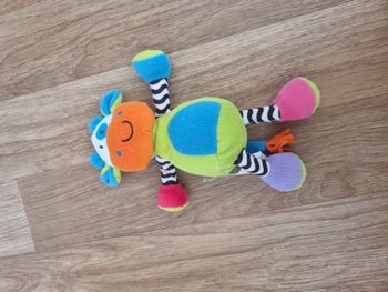 Peluche bébé découverte