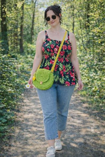 Sac à main en crochet