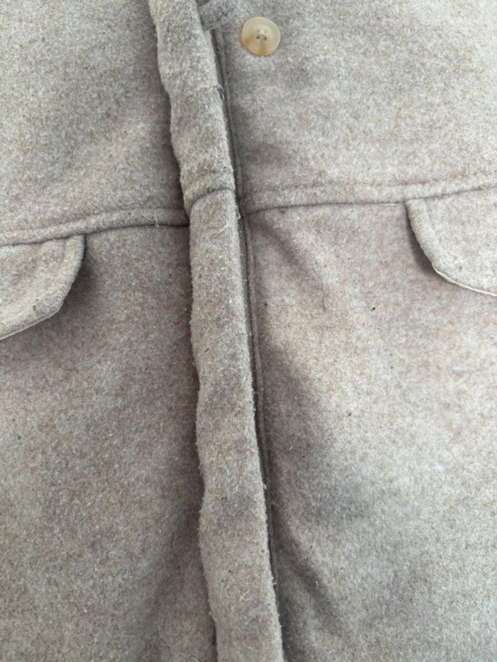 Manteau beige Kiabi - 24 mois (83/89 cm) - photo numéro 3