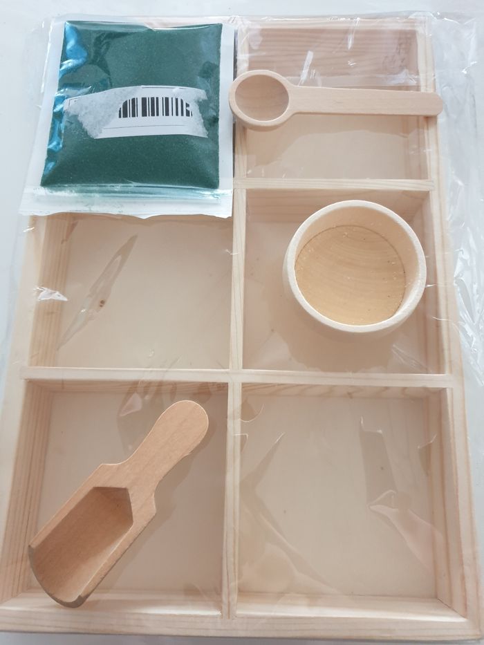 Lot Montessori sable transvassements - photo numéro 9