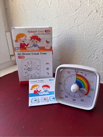 Timer - outils éducatif - arc en ciel - enfant
