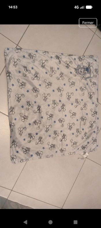 Couverture toute douce Mickey Mouse 