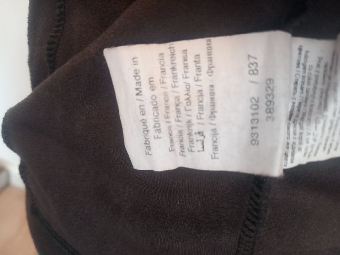 Robe élégante Cache cache simili cuir et daim - photo numéro 8