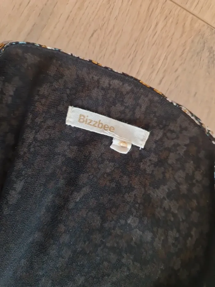 Robe fluide ceinturée - L - photo numéro 3