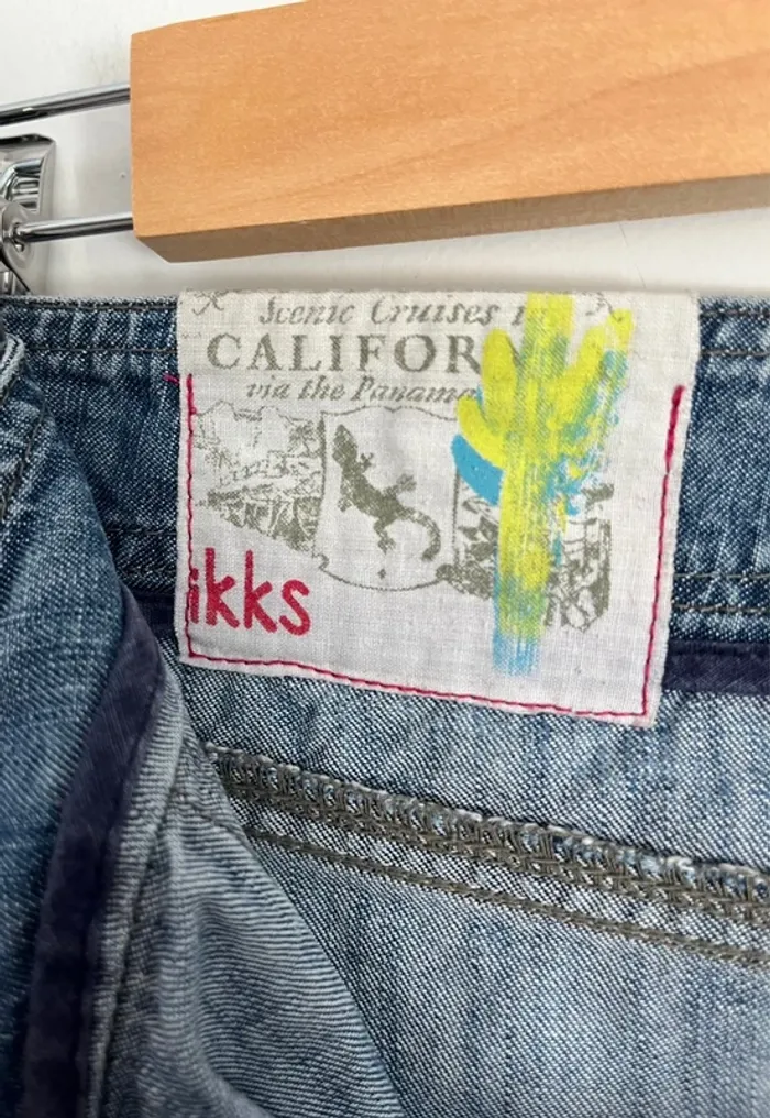 Mini jupe en jean taille basse IKKS - photo numéro 6