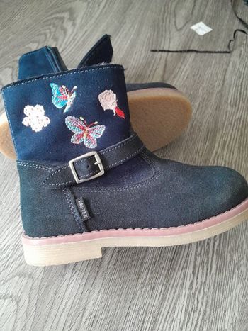 Bottines avec jolis motifs