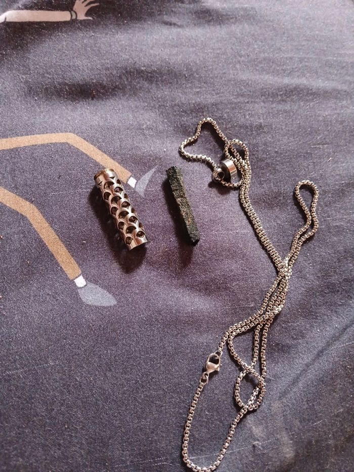 Collier porte huile essentielle - photo numéro 5