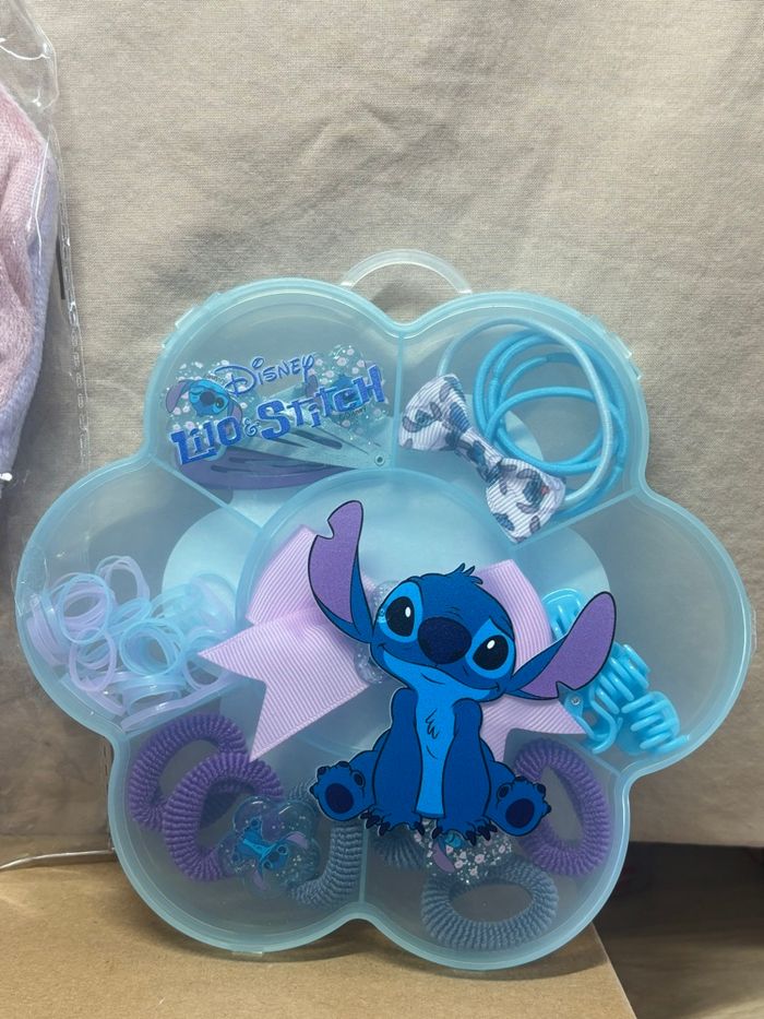 Lot Stitch et Angel Disney  Serre tête bijoux et coffret coiffure - photo numéro 2