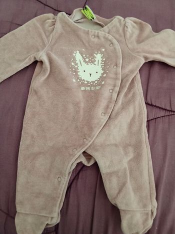 Lots de 3 pyjama naissance