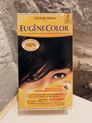 Coloration Permanente chatain 2 EUGENE COLOR