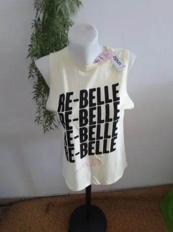 débardeur undiz disney taille S - rebelle - coton et polyester