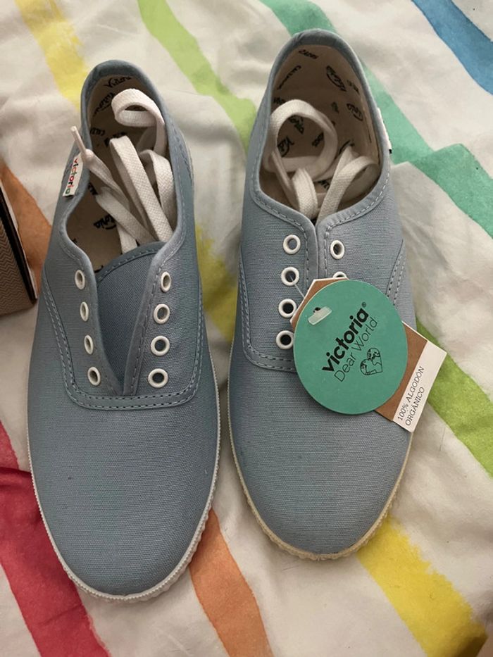 Tennis femme victoria bleu ciel 36