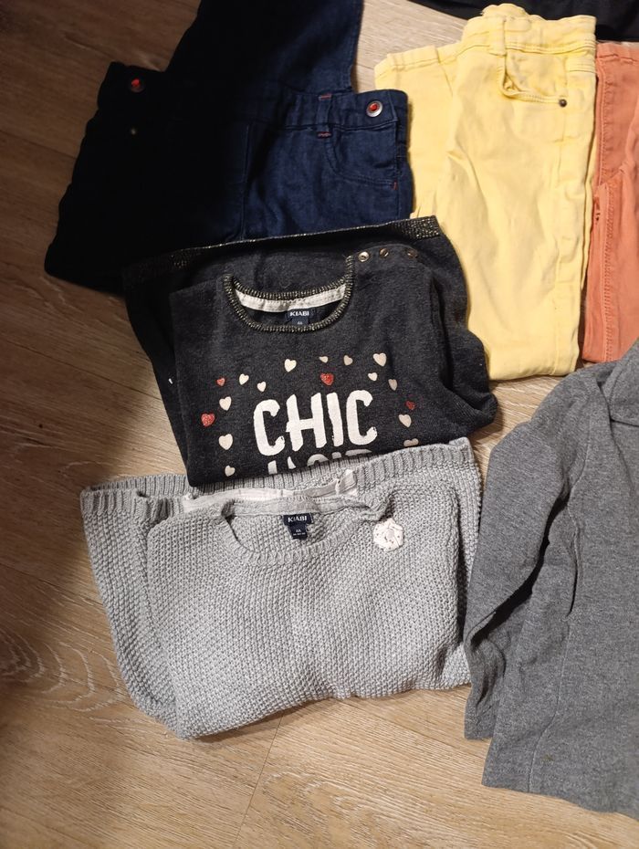 Lot vêtements fille hiver/été 4 ans TBE - photo numéro 7