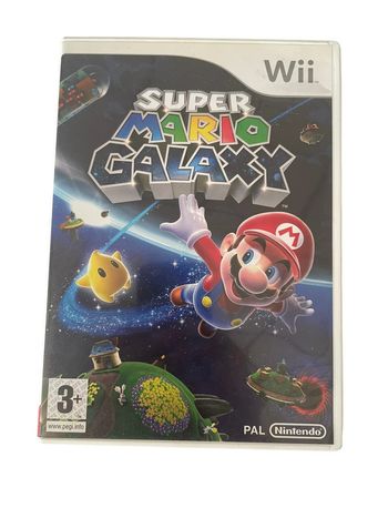 Jeu vidéo Super Mario Galaxy sur console Nintendo Wii