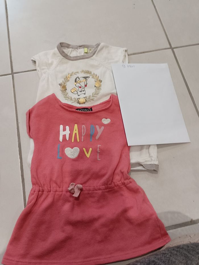 Vêtements fille taille 9 mois - photo numéro 3