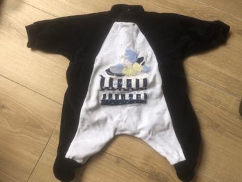 Pyjama velour bébé garçon