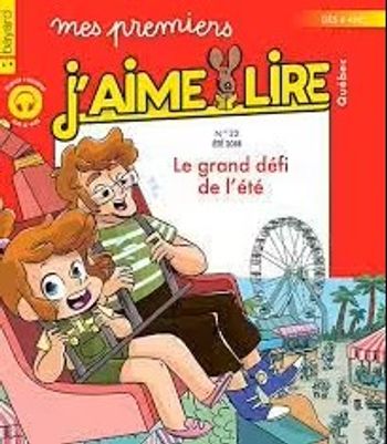 Mes premiers J'aime lire 180 " Le grand défi de l'été "