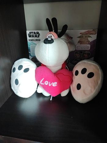 Peluche Diddl love 35 cm de haut