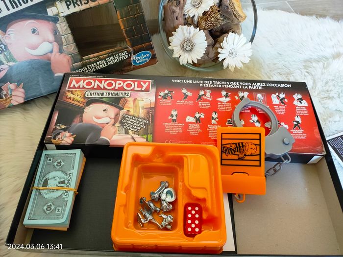 Jeu Monopoly hasbro édition tricheurs - photo numéro 5