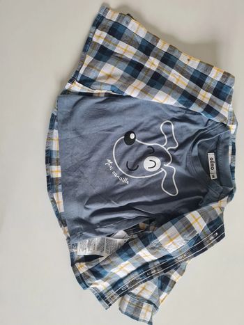 ensemble chemise et tee shirt