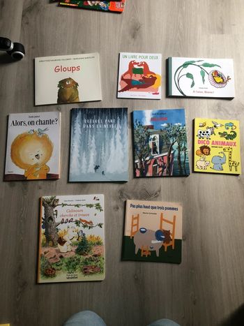 Lot de 9 livres