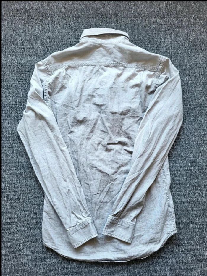 Chemise en Jean The Kooples - XS - Gris - Style Western - Boutons Pression - Poches Poitrine - photo numéro 9