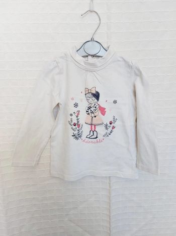 Pull col montant In Extenso 98 cms => 3 ans