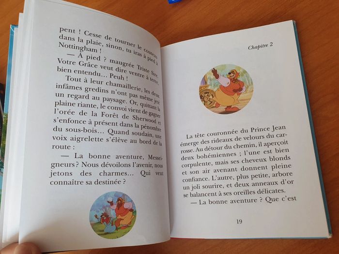 Livre Robin des Bois numero 1414,  dès 8 ans Bibliotheque Rose Disney - photo numéro 4
