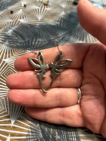 Boucles d’oreilles fée