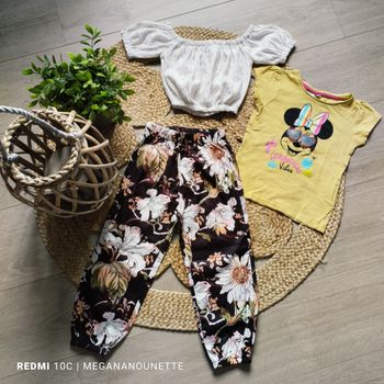 🌼 Lot x3 pièces – 4 ans / 104 cm – Très bon état