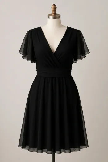 Robe noire élégante