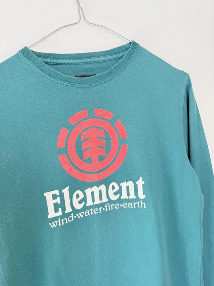 T-shirt Element garçon taille 14 ans longues manches très bon état - photo numéro 2