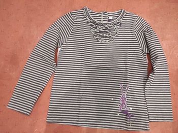 Tee-shirt fille Sergent Major 7 ans