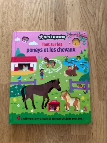 Livre sur poney et chevaux