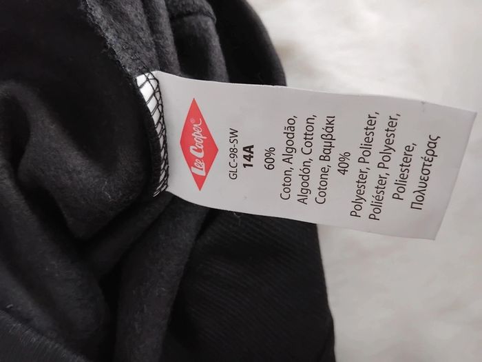 Sweat capuche Lee Cooper, 14 ans - photo numéro 5