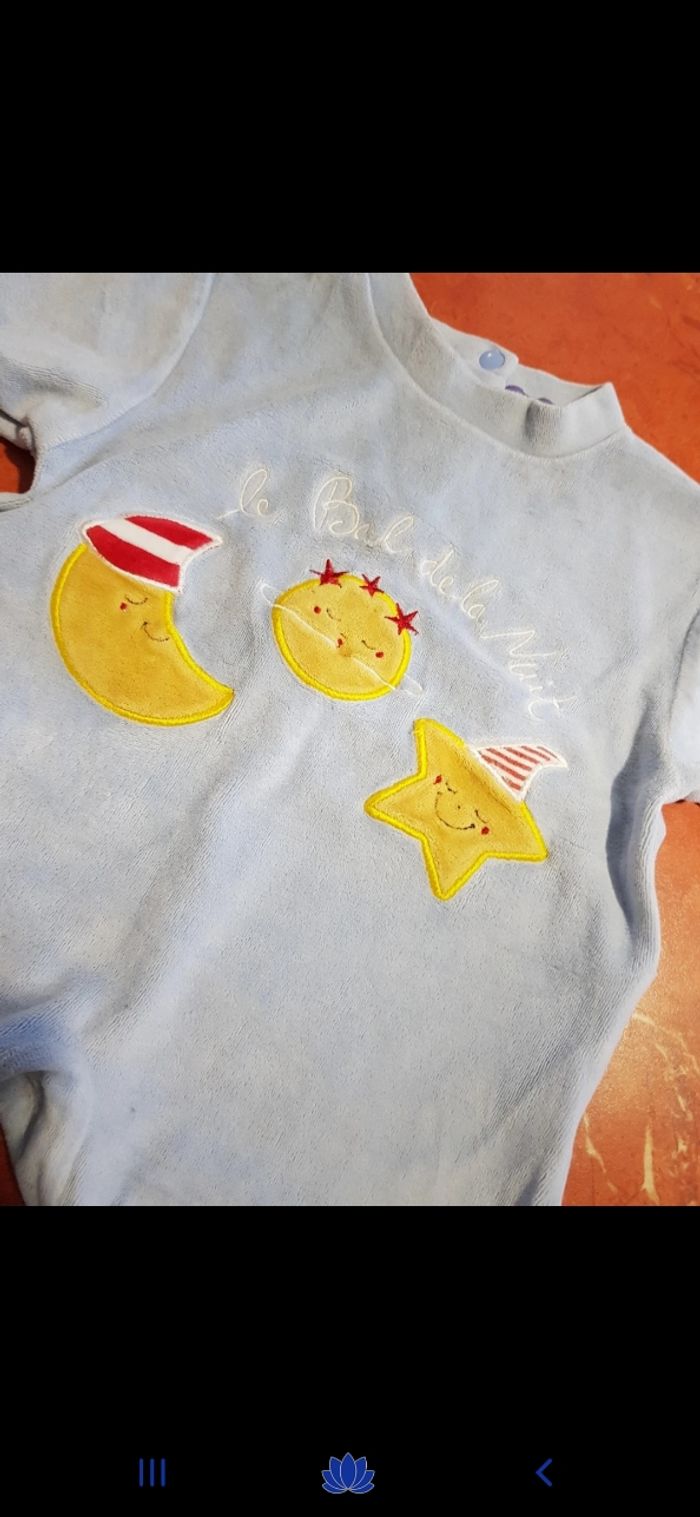 Pyjama bébé taille 6 mois - photo numéro 3