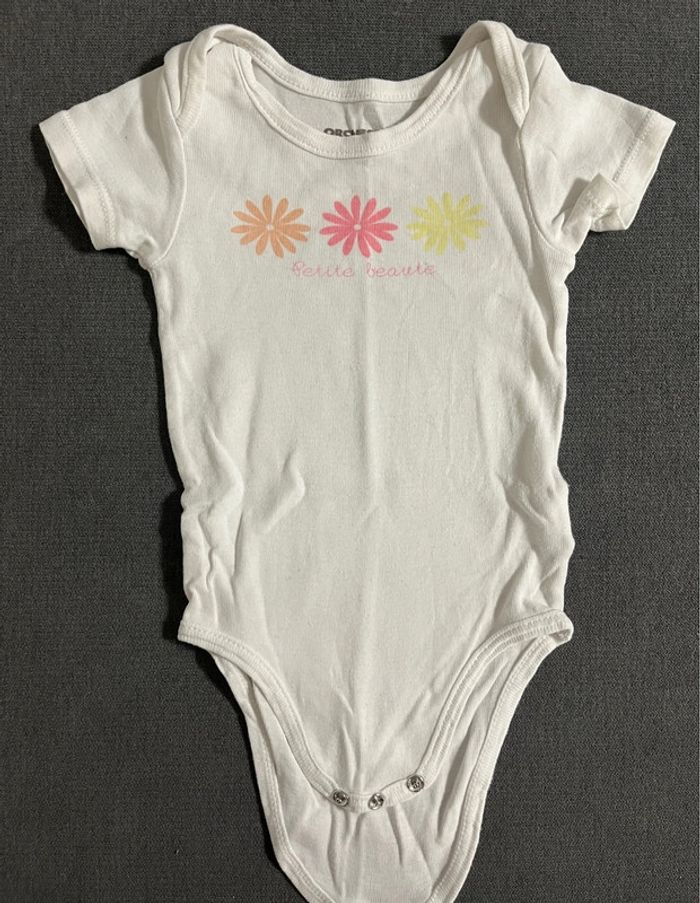 Lot. 3 bodys manches courtes Orchestra 12 mois - photo numéro 3