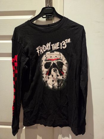 T-shirt manche longue friday the 13th vans
