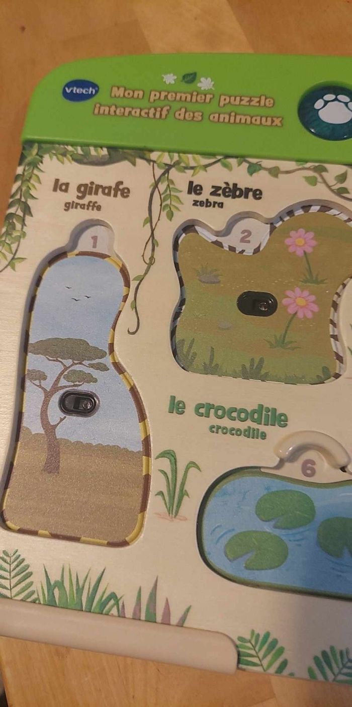 Mon premier puzzle interactif des animaux - photo numéro 3