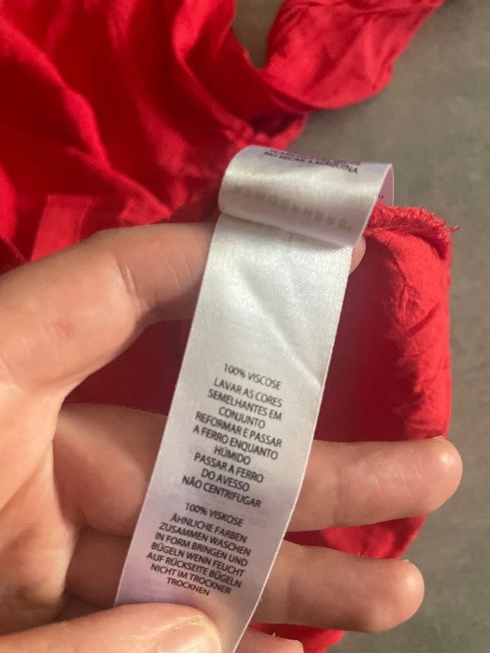 Chemise rouge - photo numéro 6