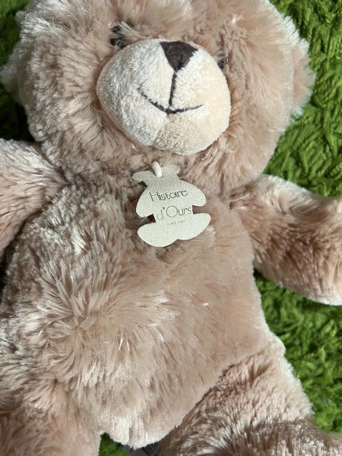 Histoire d’ours ours beige clair peluche - photo numéro 2