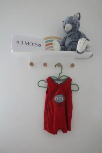 Barboteuse été garçon Obaïbi 3 mois