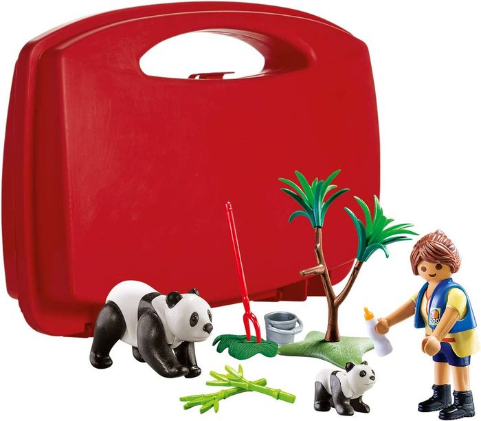 PLAYMOBIL 70105 CITY LIFE VALISETTE SOIGNEUR ET PANDAS - photo numéro 3