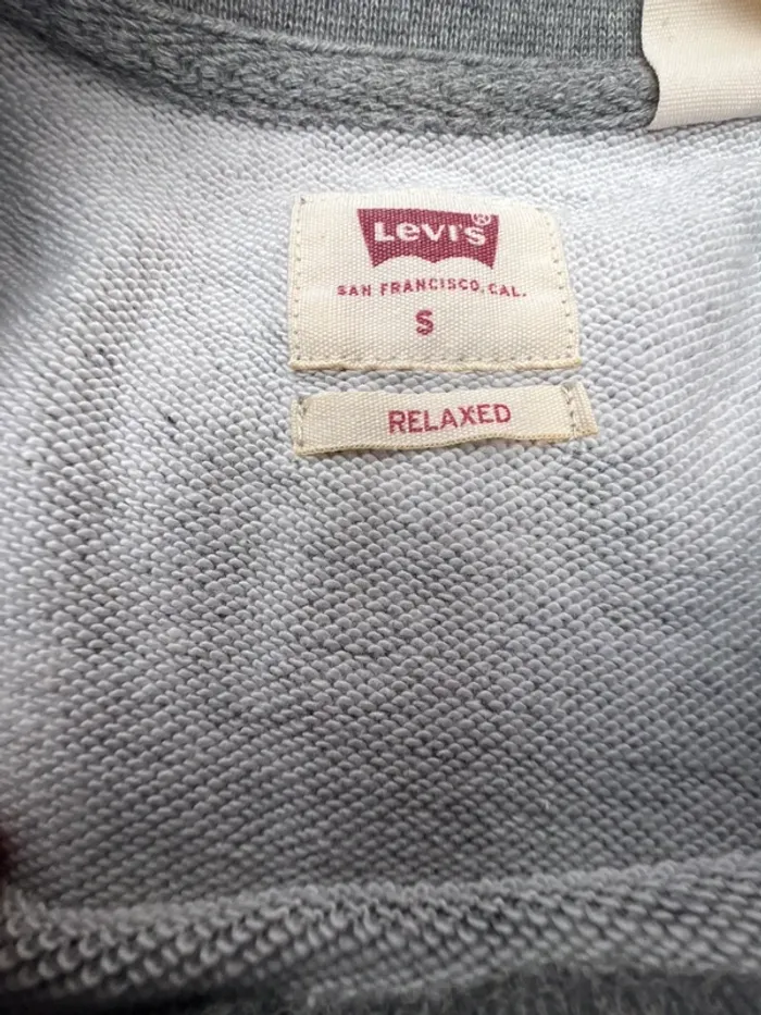 Pull levi’s vintage gris taille S - photo numéro 5