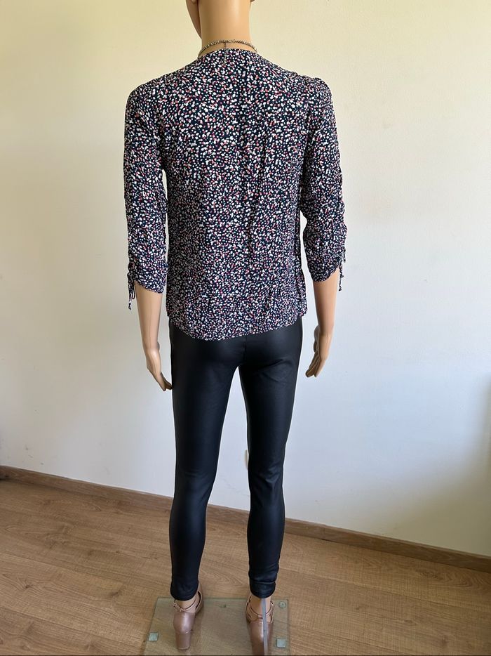 Blouse imprimée à manches courtes Esprit taille française 34 jamais portée - photo numéro 6