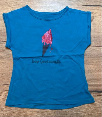 🌸 Tee-shirt fille Gémo – 4 ans 🌸