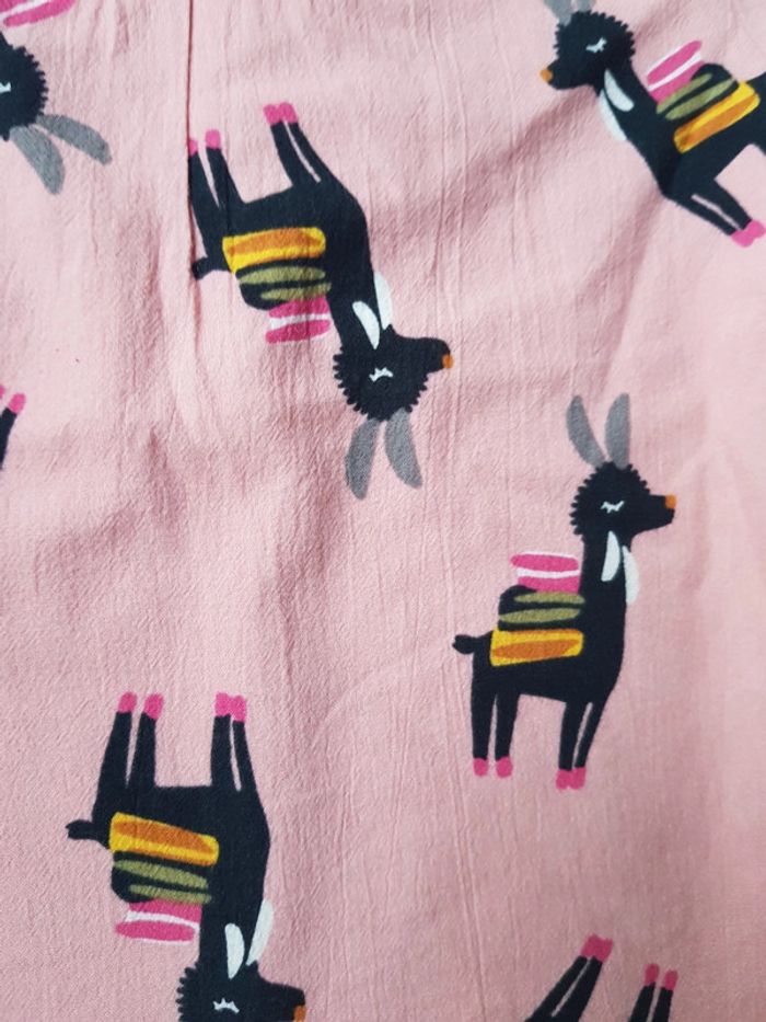 Blouse doublée rose lama catimini 3ans - photo numéro 2