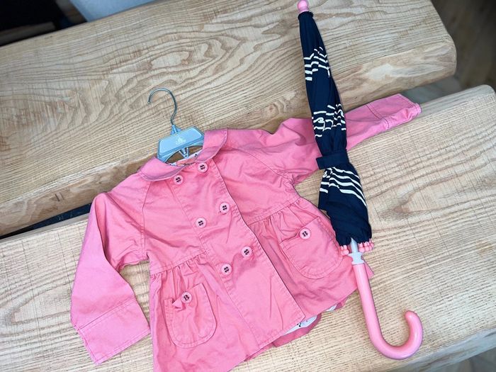 Veste et parapluie sergent Major thème marin perfecto trench blazer 3 ans - photo numéro 8