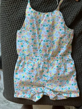 Magnifique combi short motif hirondelles